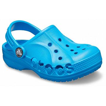 Crocs Baya Girls' Clogs Blue | Australia 1535QMAZ